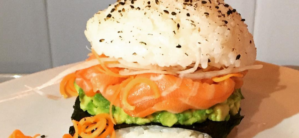 Низкокалорийные суши-бургеры – для тех, кто на жесткой диете