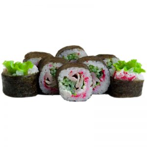 Роллы Уромак с жареным тунцом - SushiHoll - cуши, роллы и сеты с доставкой в Днепре