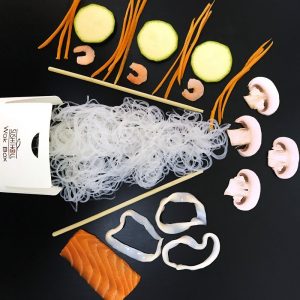 Хрустальная лапша с морепродуктами wok Днепр