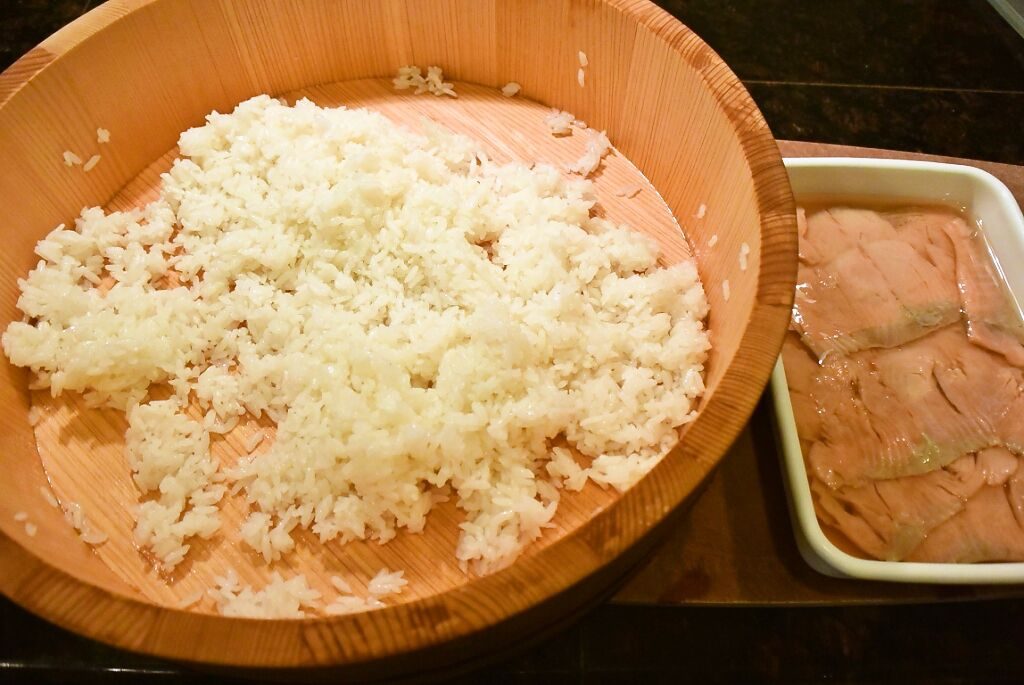 Рецепт масузуши (пресс-суши из Тоямы)