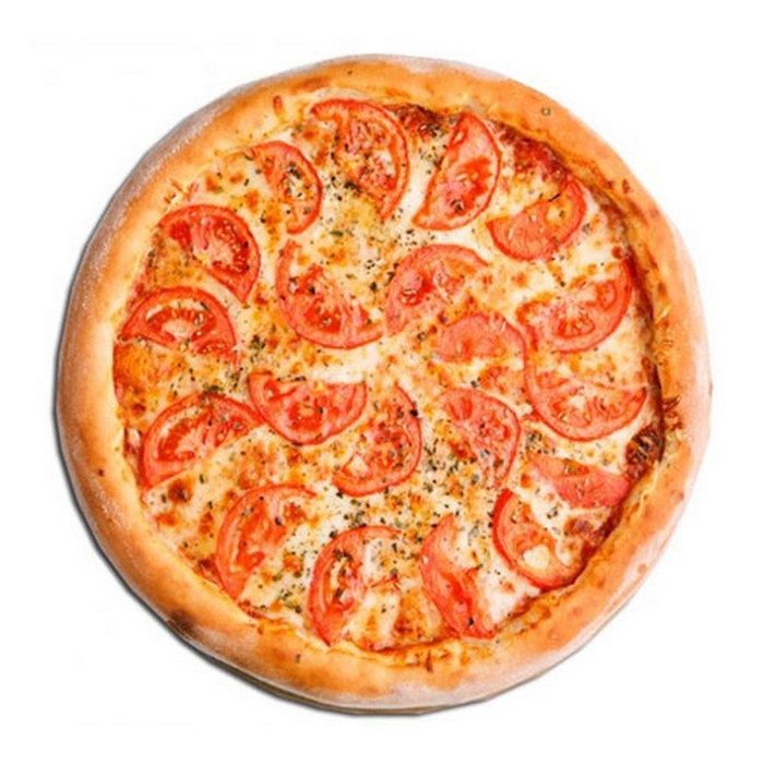 Пицца Маргарита заказать в Днепре с доставкой Пицца Маргарита готовится из помидоров нашими пиццайолло готовится из помидоров и сыра моцарелла со сливочным соусом и имеет очень сочную начинку.