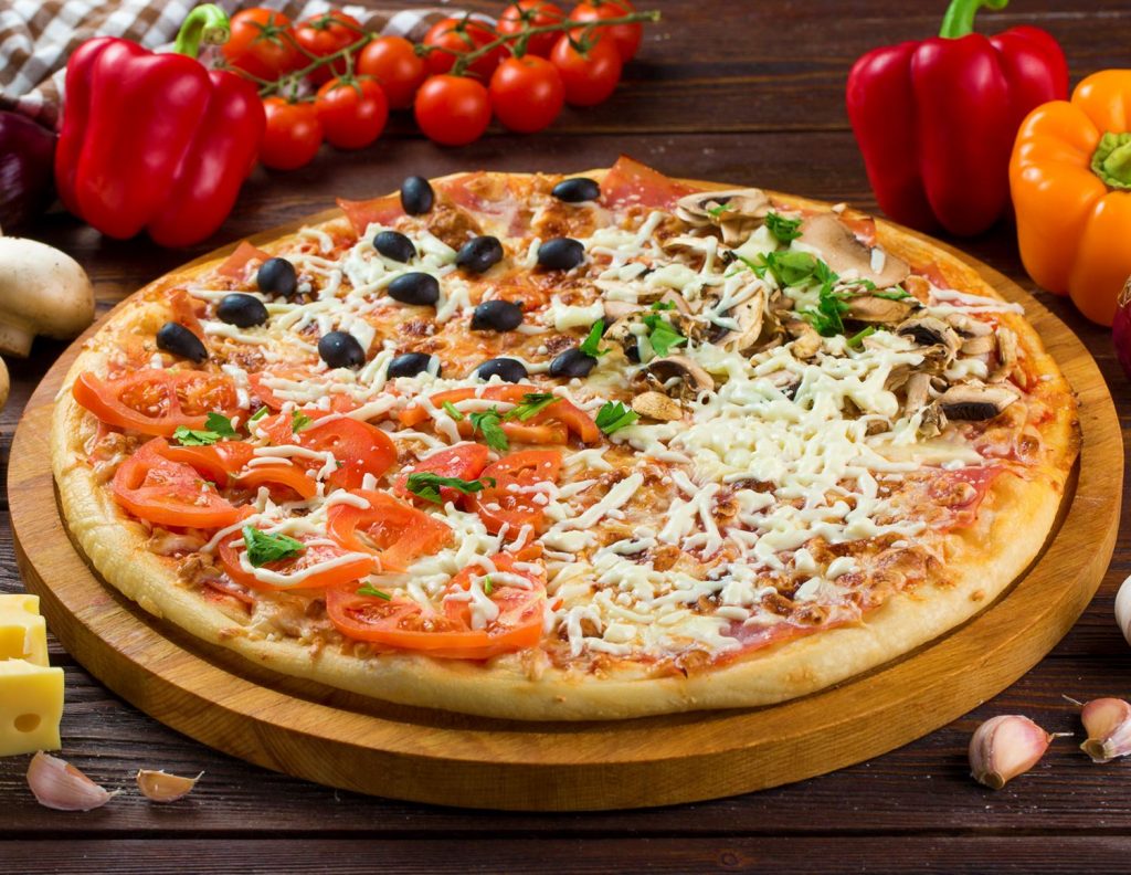 Виды пиццы в Италии: пицца 4 сезона