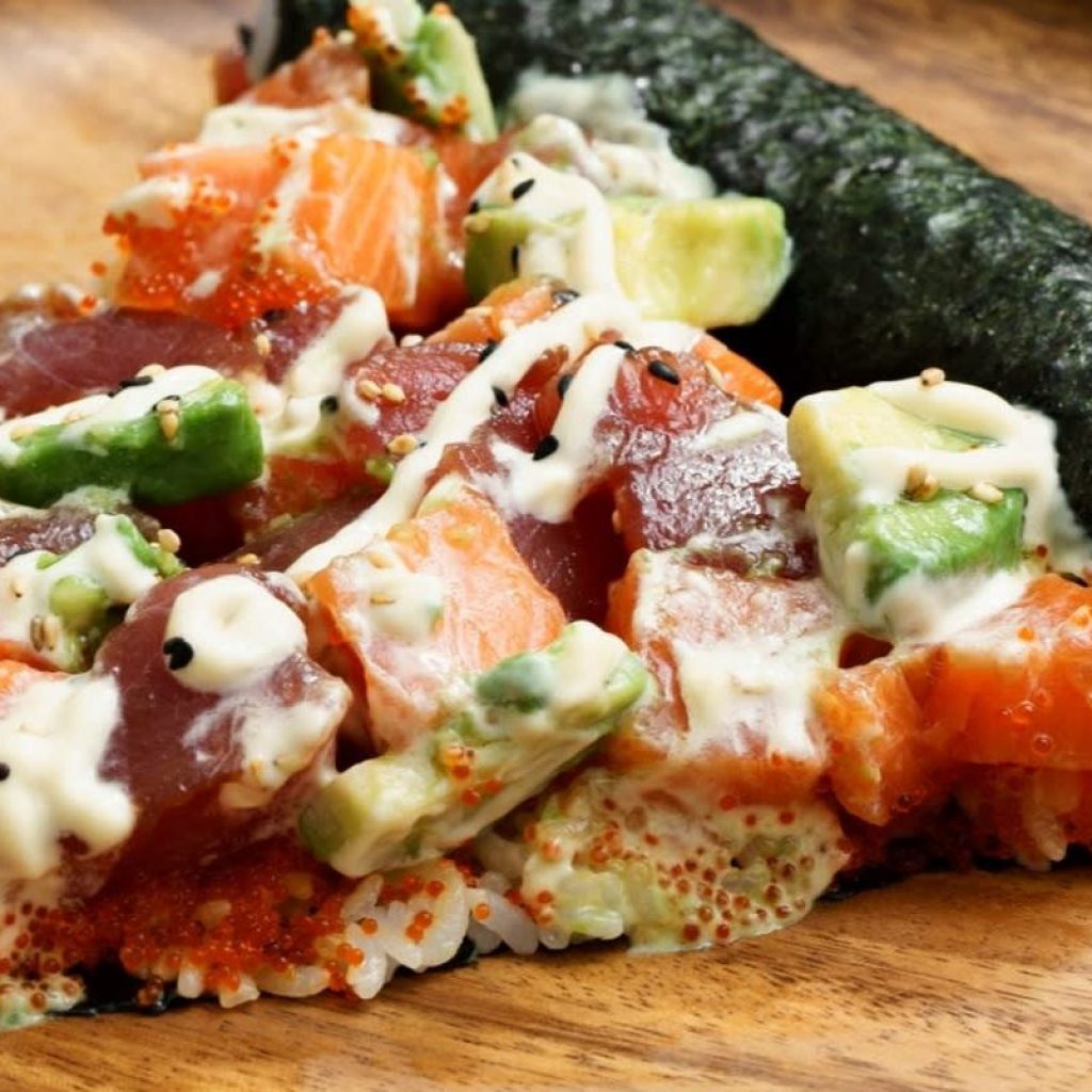 японская пицца на нори рецепт фото 23