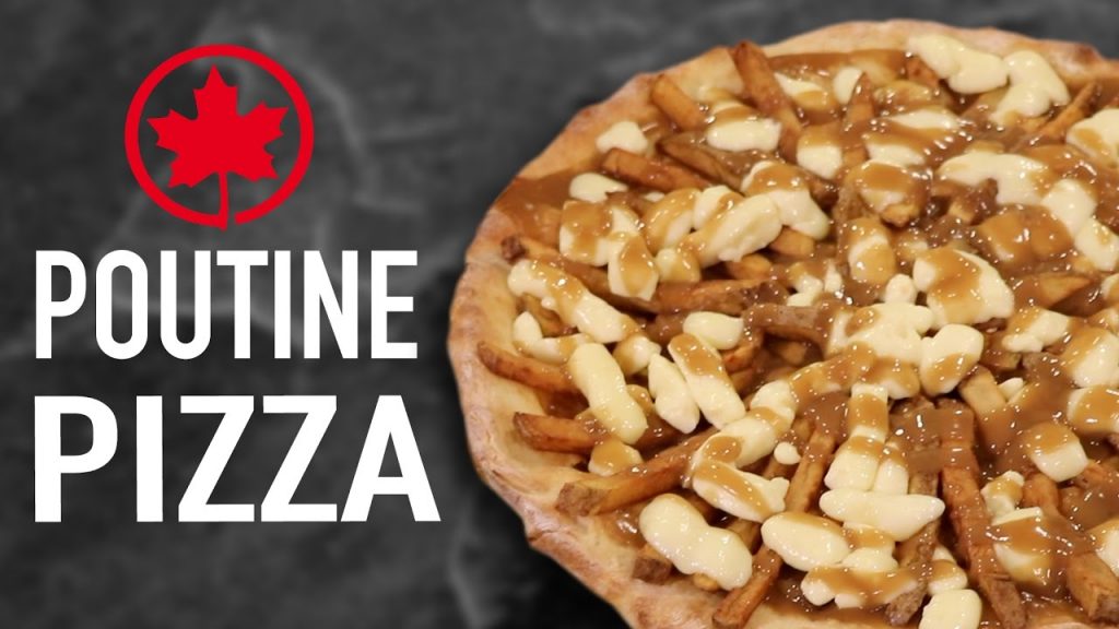 Канадская пицца Poutine pizza